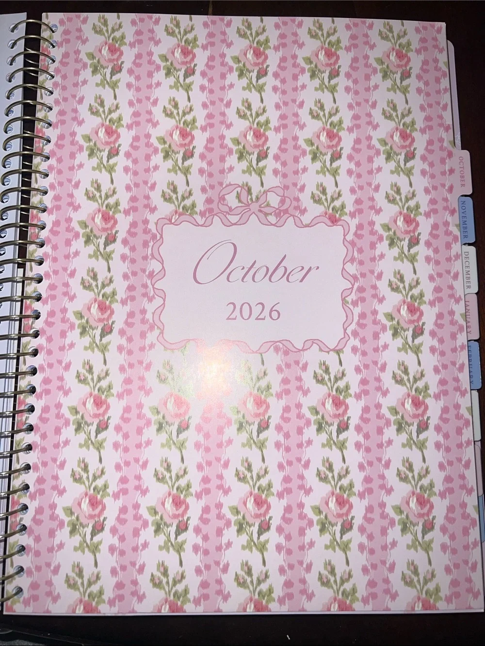 LoveShackFancyX Yoobi 🎀Whisper Blue  Planner 2026-2027🩵
